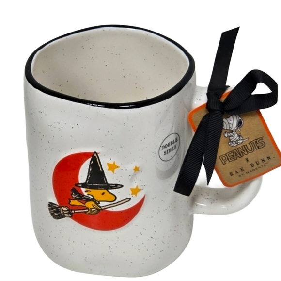Rae Dunn Other - Rae Dunn Peanuts Woodstock Happy Halloween Double Sided Mug NWT